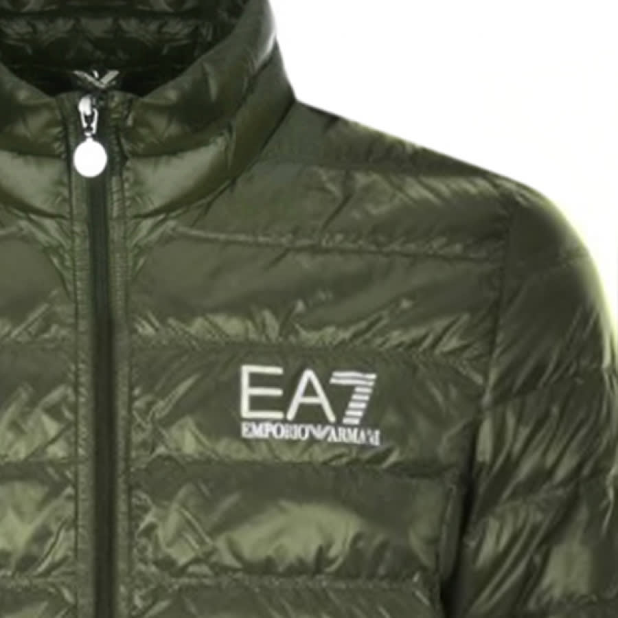 Alternative Image for ProductEA7 Emporio Armani Quilted Jacket Green3